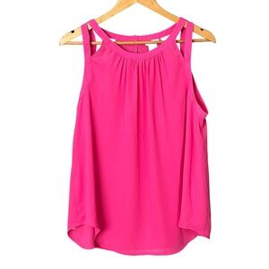 ❤️ Torrid Barbie Pink Strappy Blouse | Flowy Tank | Torrid Size 00 (L / 10)